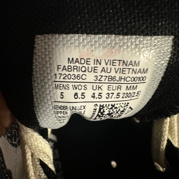 ⭐Rare Converse Run Star Hike Hi Women Shoes Sz 6.5 Leopard Platform Gold 172036C - Picture 10 of 12